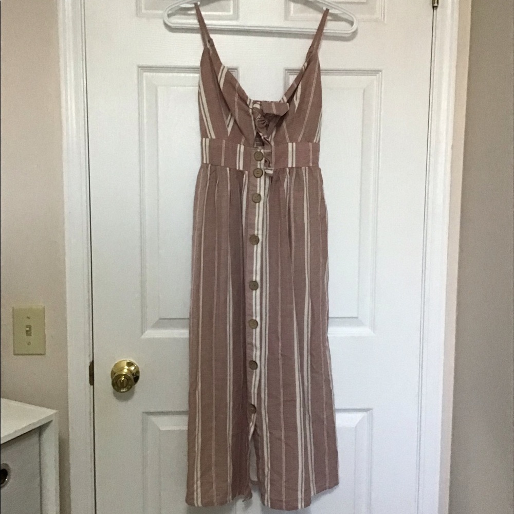 Stripe Beachy Dress